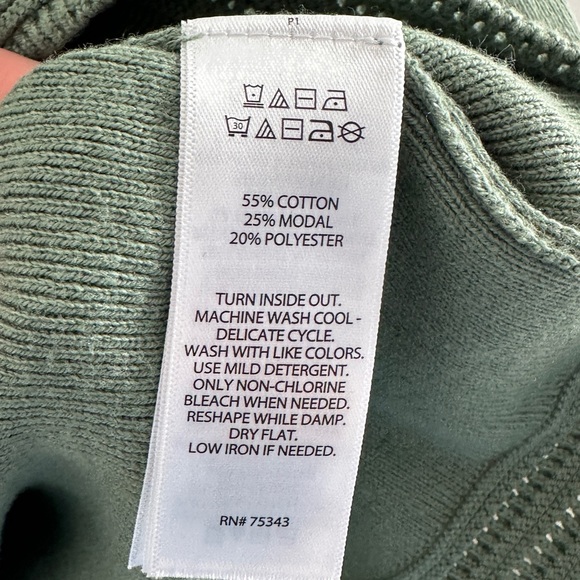 Joie Green Button-Up Women's Top MEDIUM - Picture 4 of 5